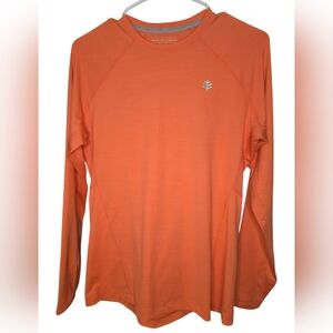 Coolibar Orange Long Sleeve Tee Shirt